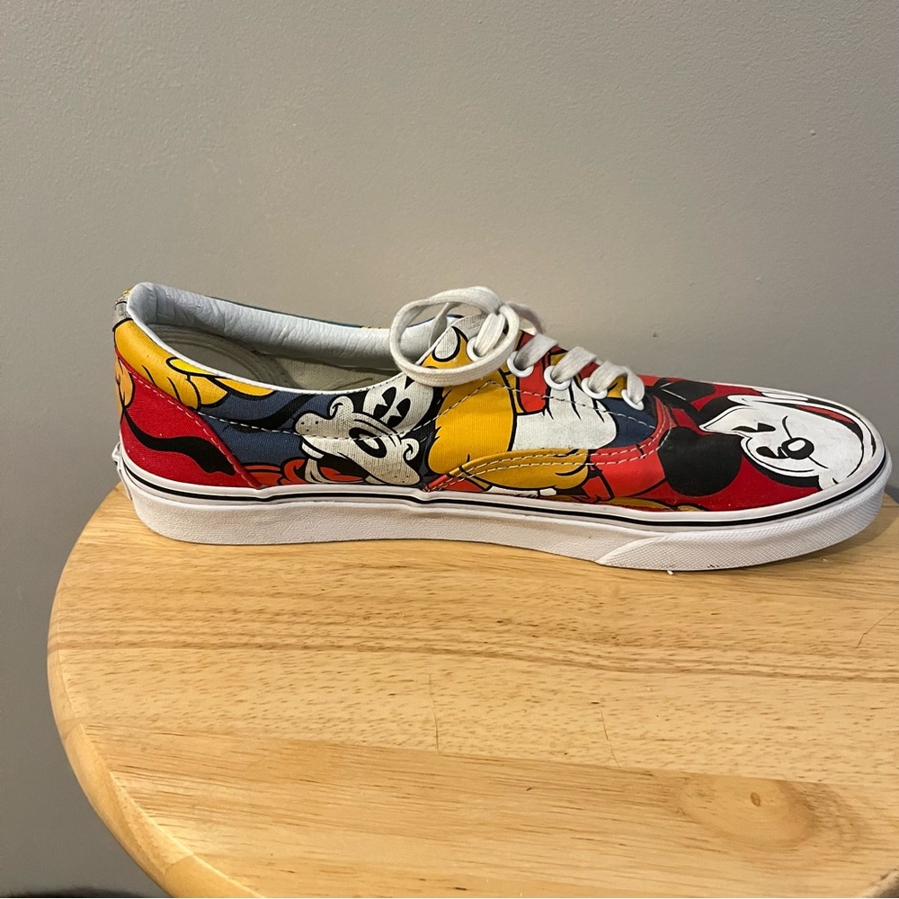 Vans X Disney Mickey & Friends Low Top Sneakers Shoes Adult Mens 10 Wom… - Picture 10 of 13